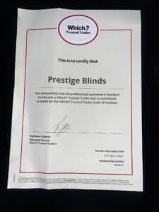 Prestige Blinds Renews Which? Trusted Trader Membership 1 IMG 2030